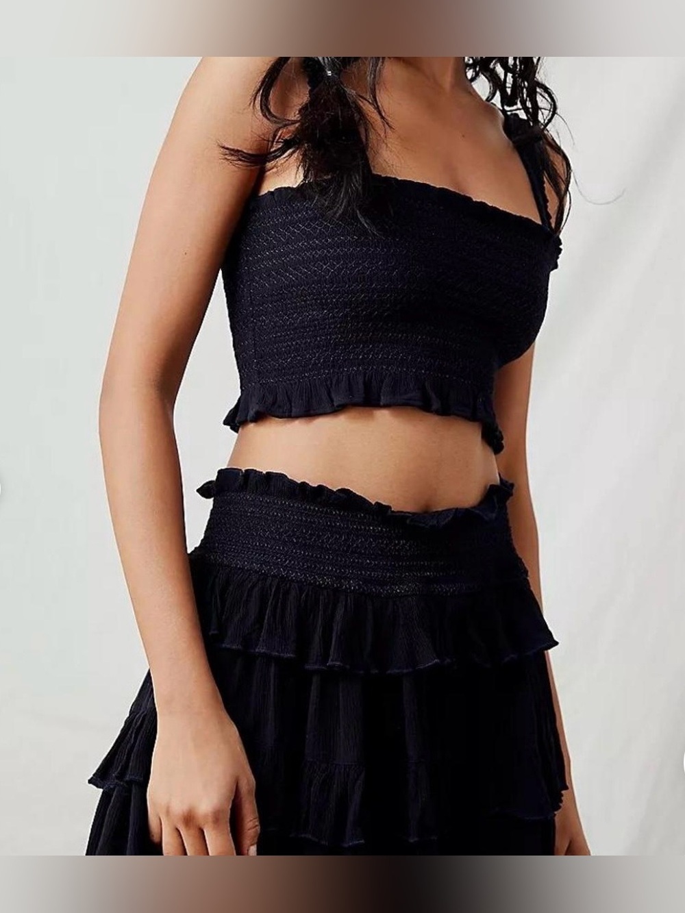 Free People Black Skirt Set - Picture 2 of 5